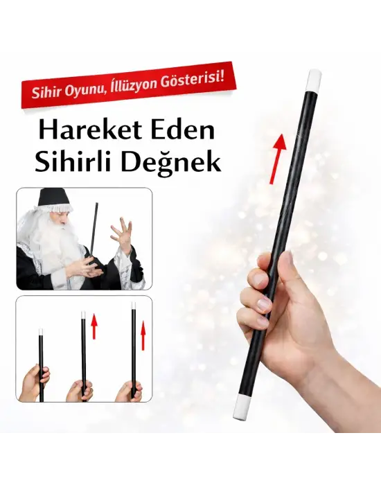 Hareket Eden Sihirli Değnek Çubuk 24 cm