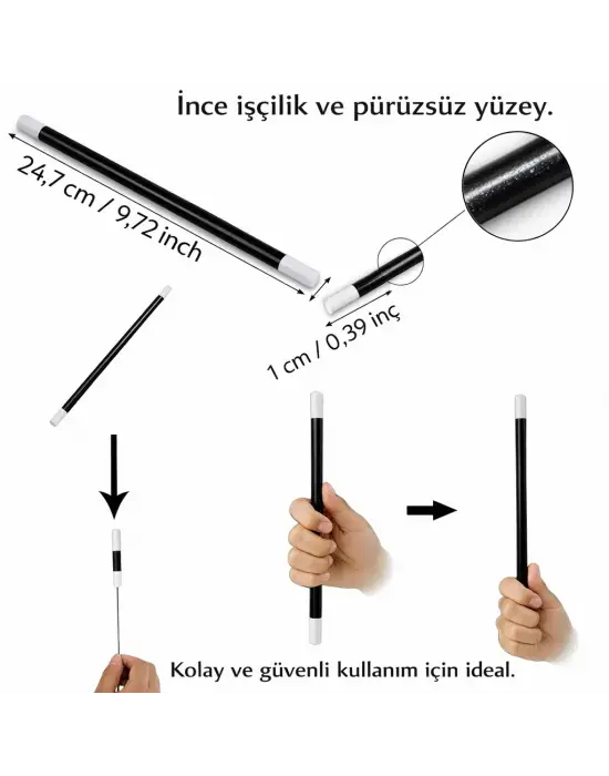 Hareket Eden Sihirli Değnek Çubuk 24 cm