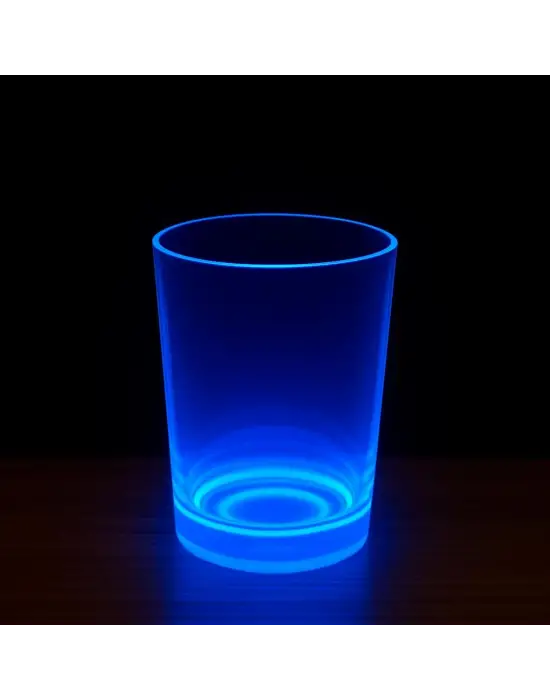 PartyGlow Neon Mavi Bardak 8.5 x 10.5 cm
