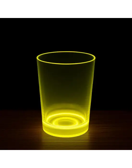 PartyGlow Neon Sarı Bardak 8.5 x 10.5 cm