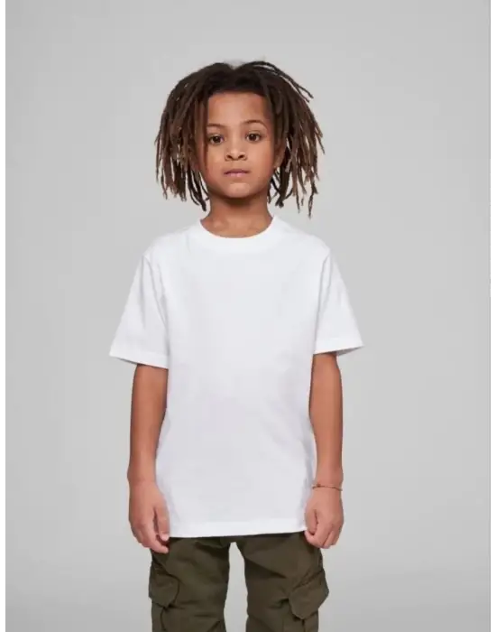 SBRD- Çocuk Unisex Basic T-shirt - Beyaz