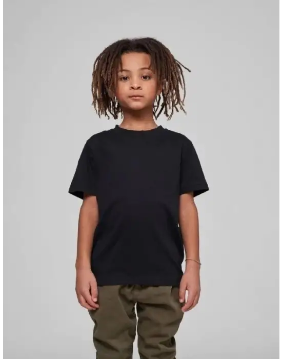 SBRD- Çocuk Unisex Basic T-shirt - Siyah