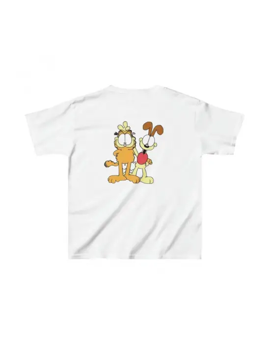 SBRD- Çocuk Unisex Baskılı T-shirt - Beyaz