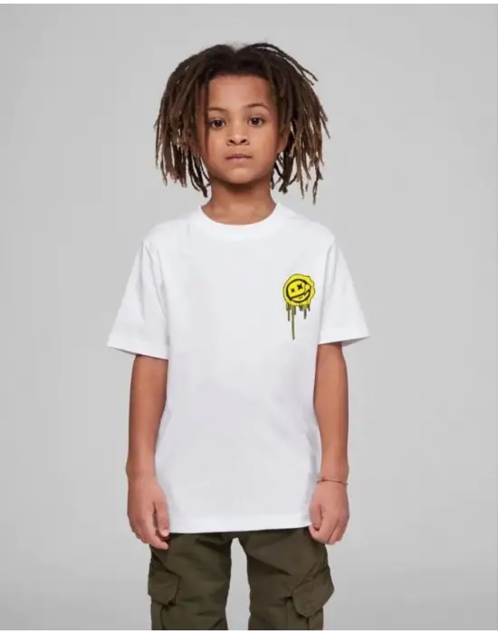 SBRD- Çocuk Unisex Baskılı T-shirt - Beyaz
