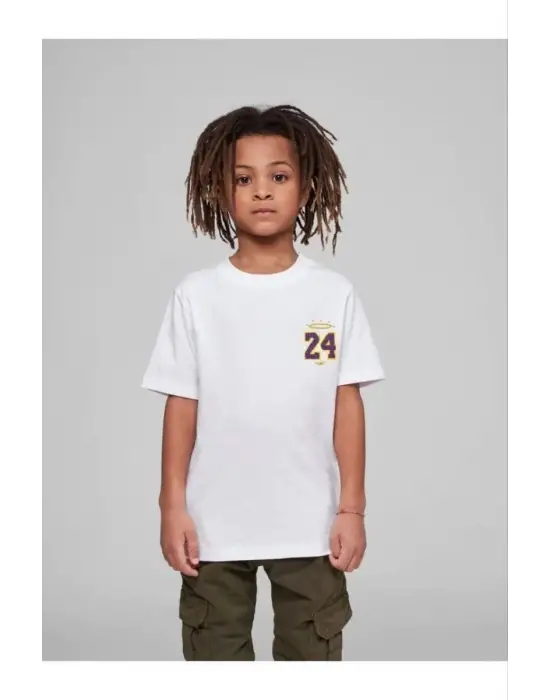 SBRD- Çocuk Unisex Baskılı T-shirt - Beyaz
