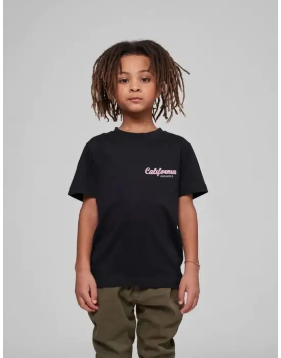 SBRD- Çocuk Unisex Baskılı T-shirt - Siyah