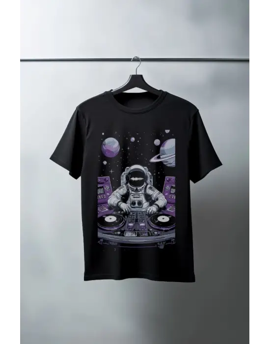 SBRD- Unisex Oversize 24/1 Penye Dtf Baskılı Tişört - Dtf109