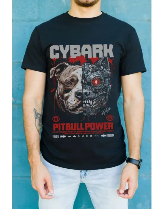 SBRD- Unisex Oversize 24/1 Penye Dtf Baskılı Tişört - Dtf120