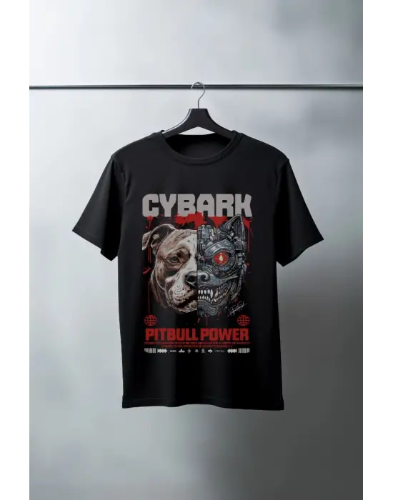 SBRD- Unisex Oversize 24/1 Penye Dtf Baskılı Tişört - Dtf120