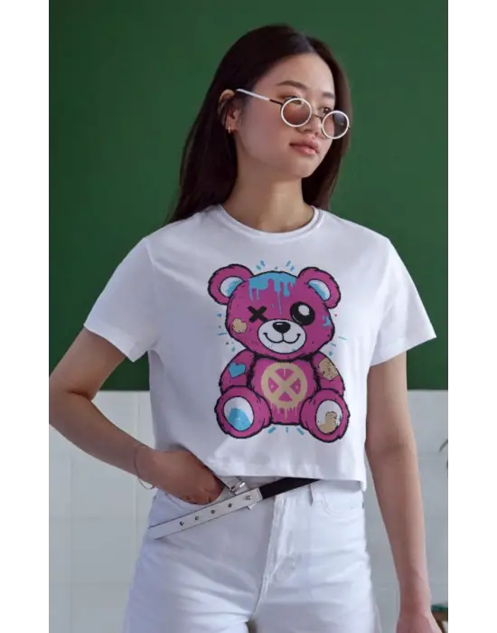 SBRD- Unisex Oversize 24/1 Penye Dtf Baskılı Tişört - Dtf130