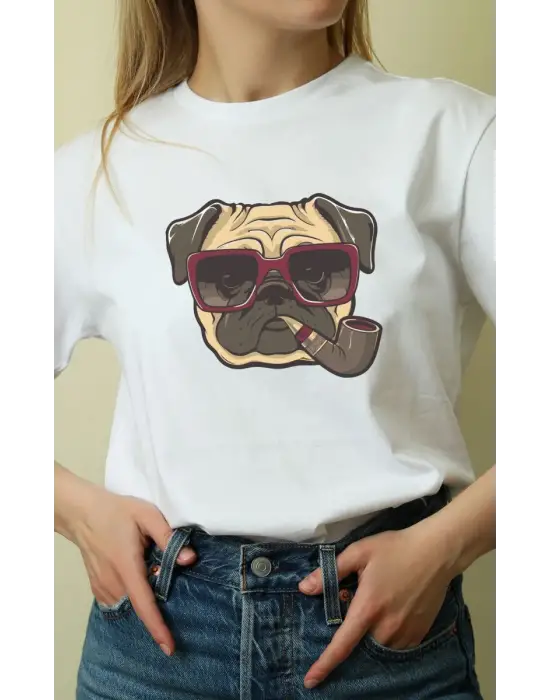 SBRD- Unisex Oversize 24/1 Penye Dtf Baskılı Tişört - Dtf145