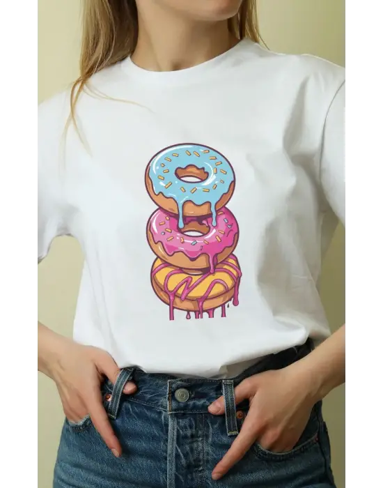 SBRD- Unisex Oversize 24/1 Penye Dtf Baskılı Tişört - Dtf149