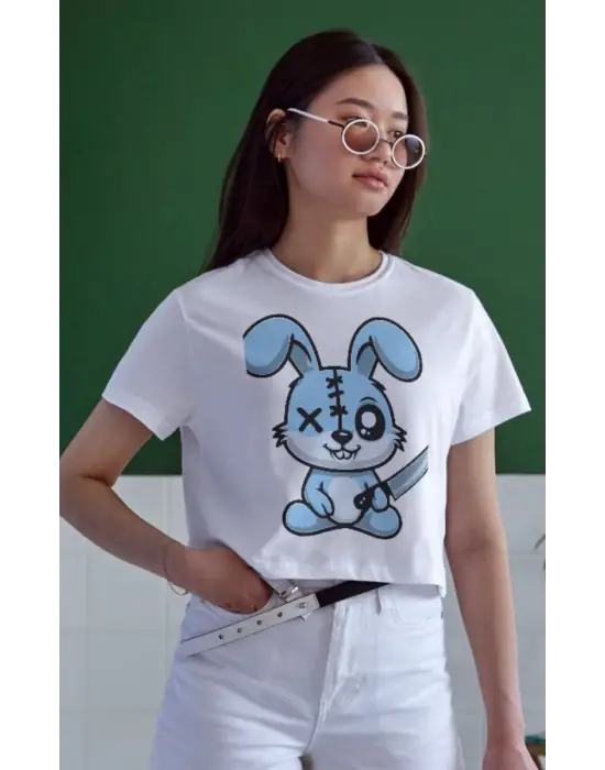 SBRD- Unisex Oversize 24/1 Penye Dtf Baskılı Tişört - Dtf153