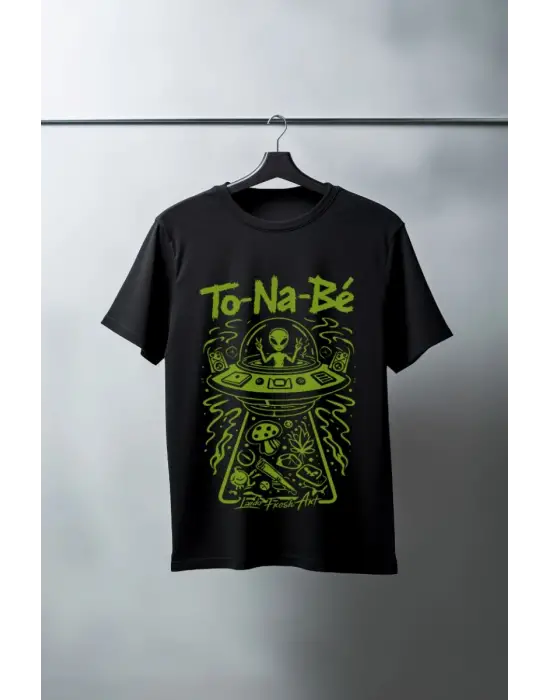 SBRD- Unisex Oversize 24/1 Penye Dtf Baskılı Tişört - Dtf154