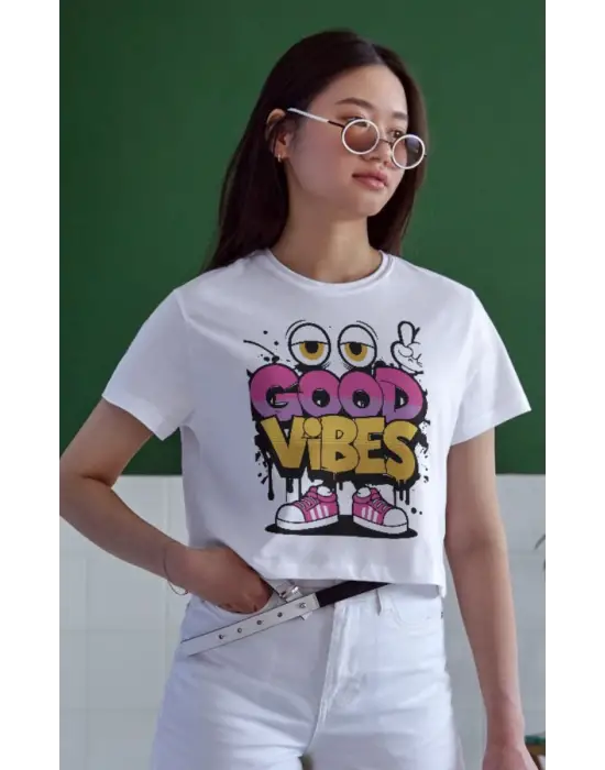 SBRD- Unisex Oversize 24/1 Penye Dtf Baskılı Tişört - Dtf156