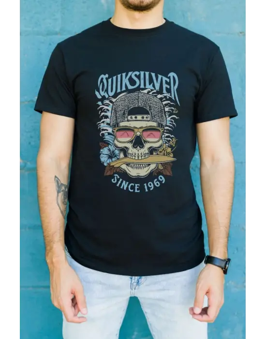 SBRD- Unisex Oversize 24/1 Penye Dtf Baskılı Tişört - Dtf163