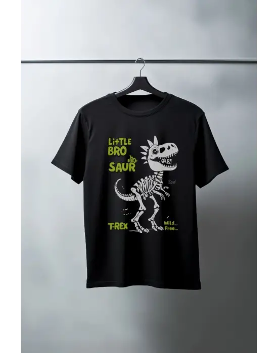 SBRD- Unisex Oversize 24/1 Penye Dtf Baskılı Tişört - Dtf166