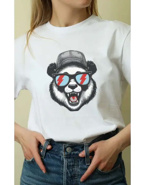 SBRD- Unisex Oversize 24/1 Penye Dtf Baskılı Tişört - Dtf171