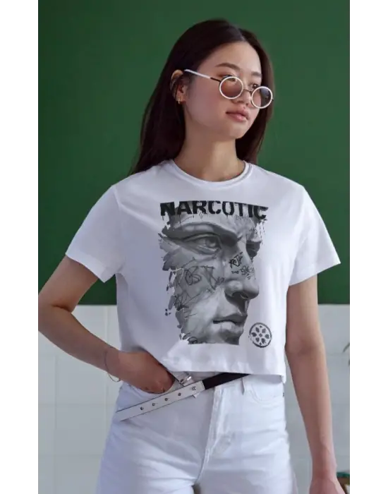 SBRD- Unisex Oversize 24/1 Penye Dtf Baskılı Tişört - Dtf172
