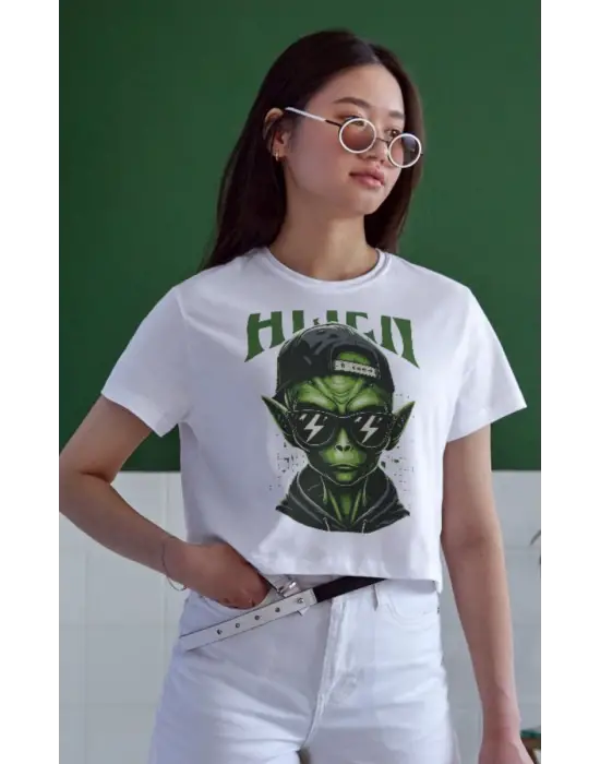 SBRD- Unisex Oversize 24/1 Penye Dtf Baskılı Tişört - Dtf173