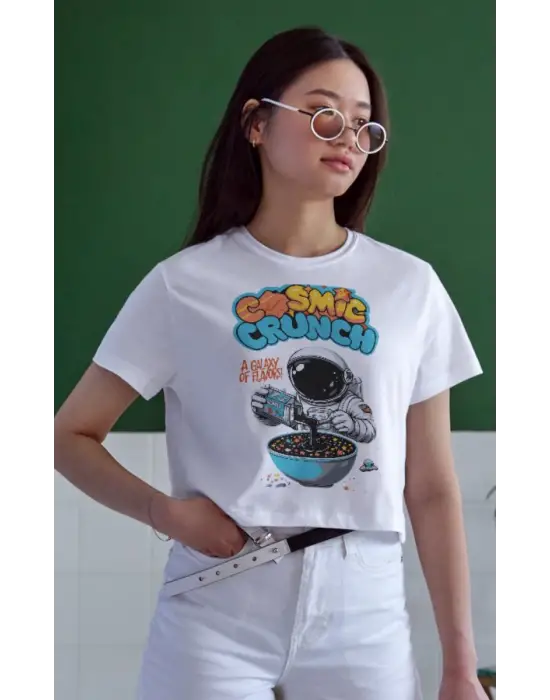 SBRD- Unisex Oversize 24/1 Penye Dtf Baskılı Tişört - Dtf174