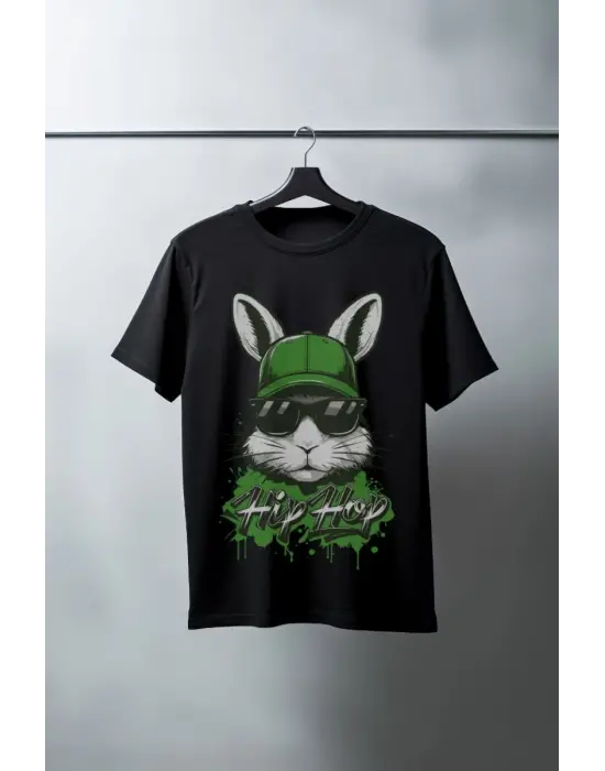 SBRD- Unisex Oversize 24/1 Penye Dtf Baskılı Tişört - Dtf177