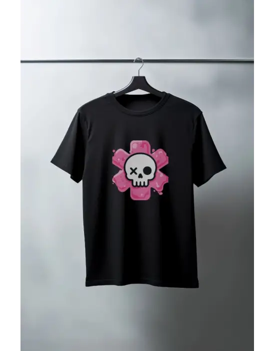 SBRD- Unisex Oversize 24/1 Penye Dtf Baskılı Tişört - Dtf185