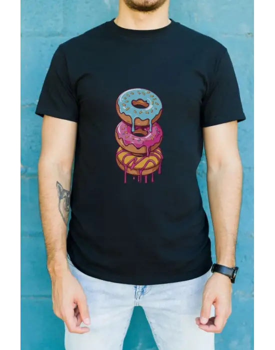 SBRD- Unisex Oversize 24/1 Penye Dtf Baskılı Tişört - Dtf187