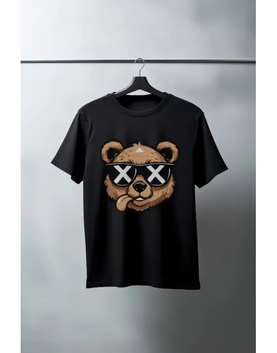 SBRD- Unisex Oversize 24/1 Penye Dtf Baskılı Tişört - Dtf191