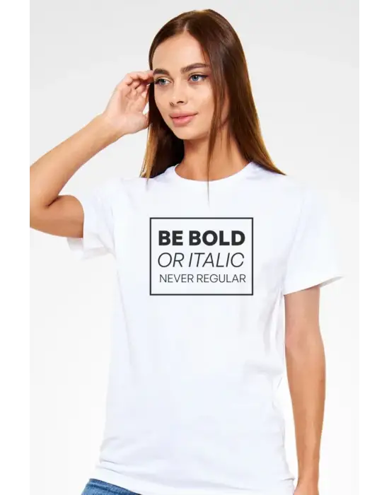 SBRD- Unisex Oversize 24/1 Penye Dtf Baskılı Tişört - Dtf202
