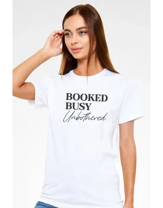 SBRD- Unisex Oversize 24/1 Penye Dtf Baskılı Tişört - Dtf208