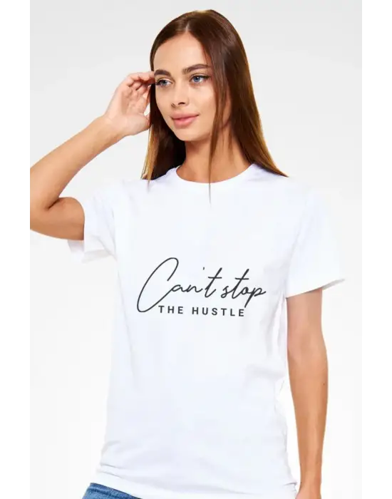 SBRD- Unisex Oversize 24/1 Penye Dtf Baskılı Tişört - Dtf210
