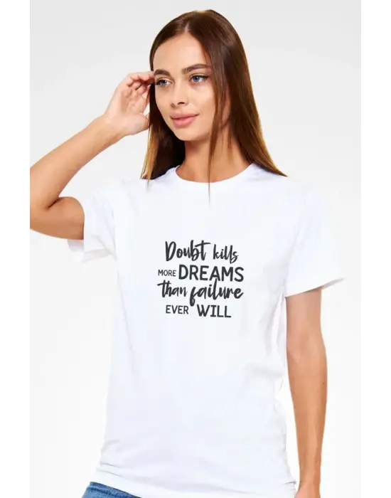 SBRD- Unisex Oversize 24/1 Penye Dtf Baskılı Tişört - Dtf224
