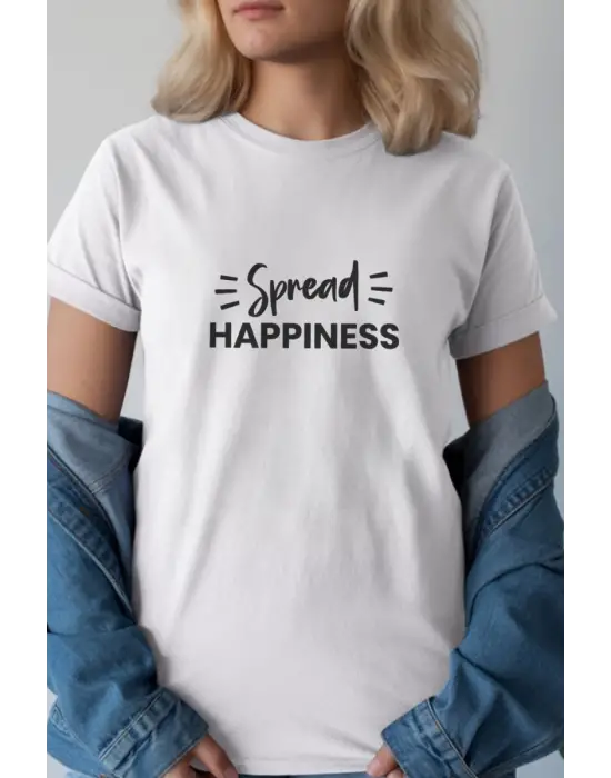 SBRD- Unisex Oversize 24/1 Penye Dtf Baskılı Tişört - Dtf266