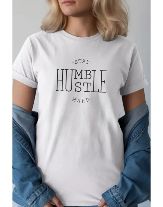 SBRD- Unisex Oversize 24/1 Penye Dtf Baskılı Tişört - Dtf267