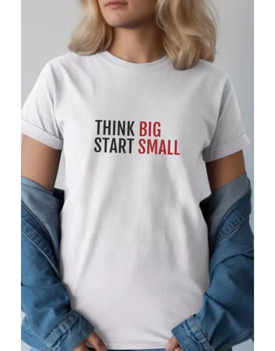 SBRD- Unisex Oversize 24/1 Penye Dtf Baskılı Tişört - Dtf271