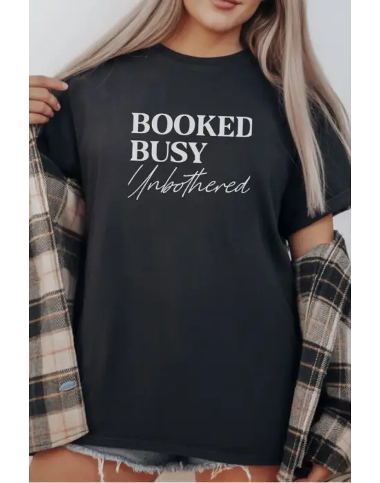 SBRD- Unisex Oversize 24/1 Penye Dtf Baskılı Tişört - Dtf281