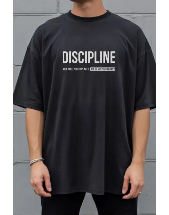 SBRD- Unisex Oversize 24/1 Penye Dtf Baskılı Tişört - Dtf288