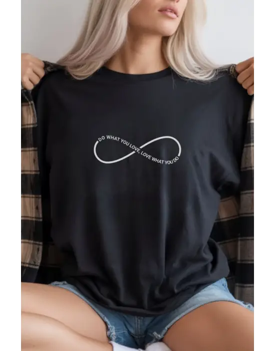 SBRD- Unisex Oversize 24/1 Penye Dtf Baskılı Tişört - Dtf290
