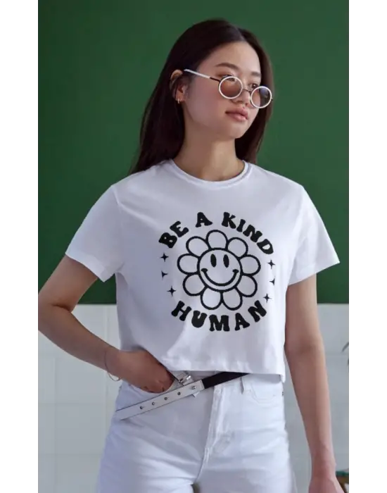 SBRD- Unisex Oversize 24/1 Penye Dtf Baskılı Tişört - Dtf59