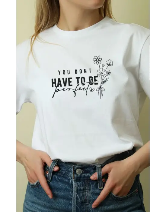SBRD- Unisex Oversize 24/1 Penye Dtf Baskılı Tişört - Dtf61