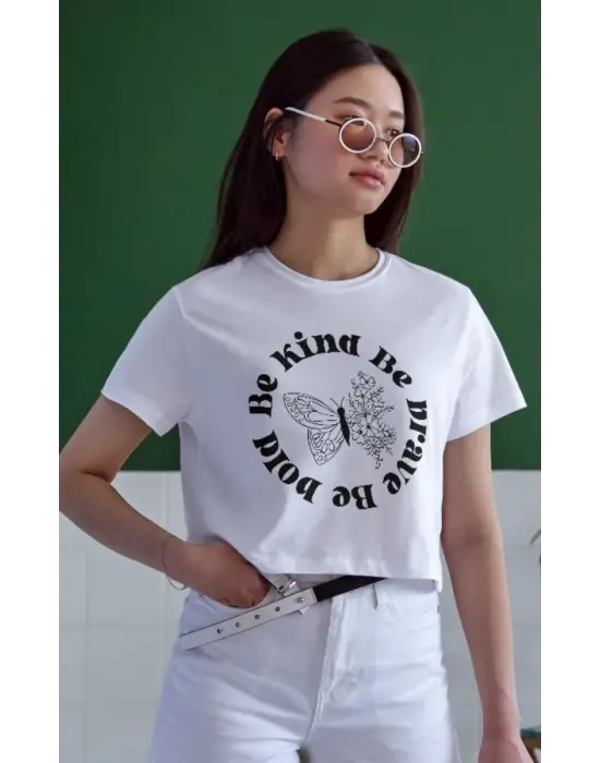 SBRD- Unisex Oversize 24/1 Penye Dtf Baskılı Tişört - Dtf67