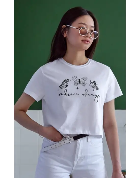SBRD- Unisex Oversize 24/1 Penye Dtf Baskılı Tişört - Dtf68