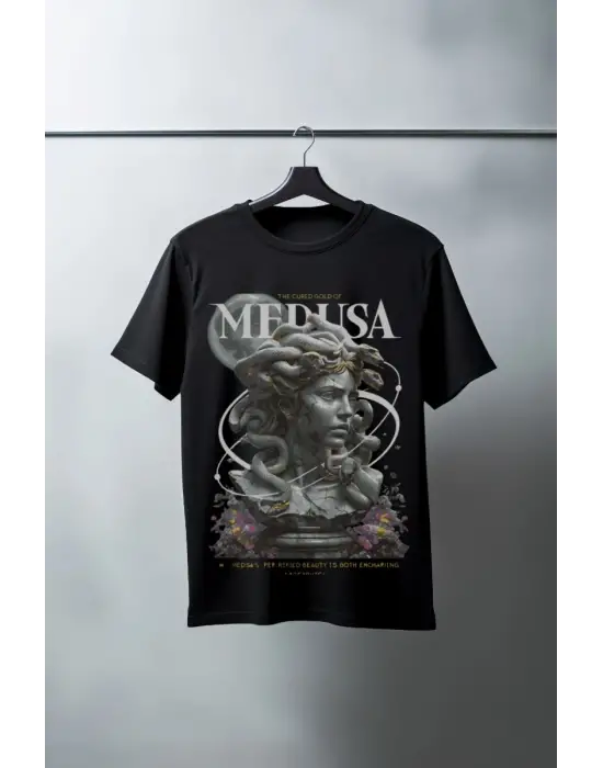 SBRD- Unisex Oversize 24/1 Penye Dtf Baskılı Tişört - Dtf79