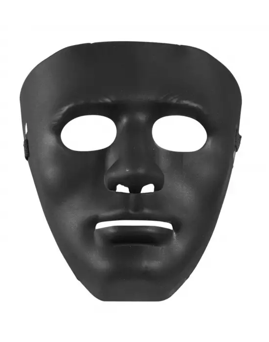 Siyah Renk Hip Hop Anonim Jabbawockeez Dans Maskesi 18x19 cm