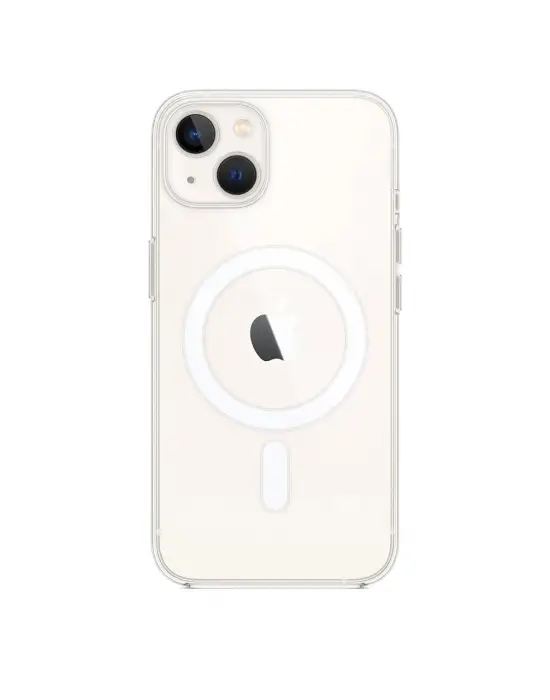STRMN- Apple İphone 15 Plus Kılıf Pc Real Magsafe Kapak - Şeffaf