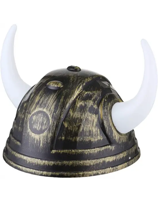 Viking Başlığı Asteriks Başlığı Altın Renk