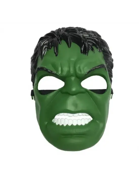 Yeşil Renk Süper Kahraman Dev Adam Hulk Maskesi