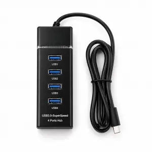 4 Port Type-C USB Hub 1.2M ZR1272