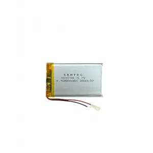 503759 3.7V 1200 MAh Li-Polymer Pil (Devreli/1.5A)